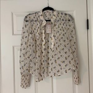 Free People blouse new with tags!!!